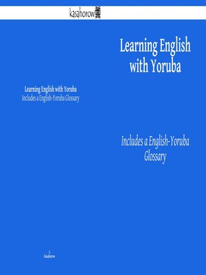 cover image of Learning English with Yoruba